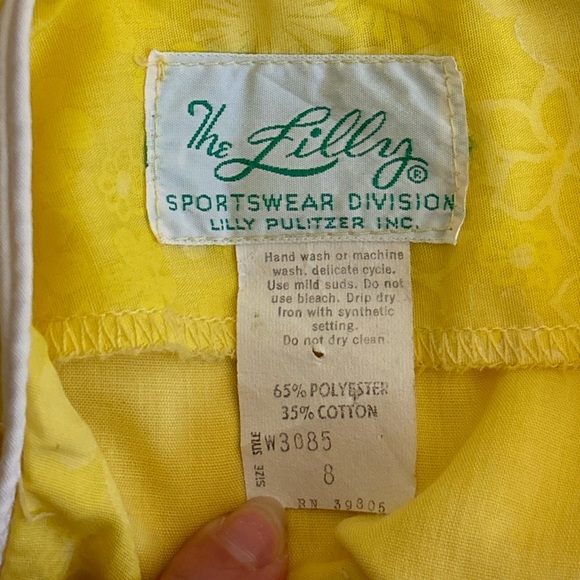 Vintage Llilly Pulitzer Sportswear Division (Clasp Needs To Be Resowed) - Picture 4 of 4